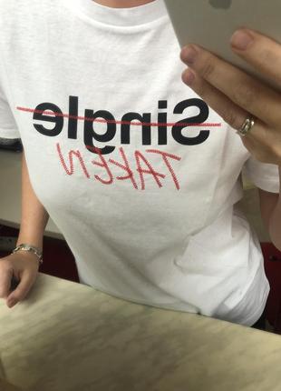 Новая футболка mango2 фото