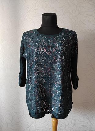 Нарядная кофточка с кружевом