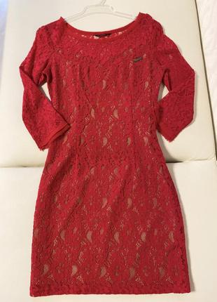 Кружевное платье guess первая линия
