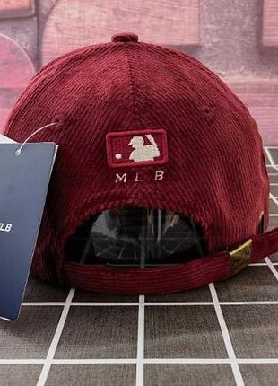 Вельветова бейсболка кепка mlb los angeles la2 фото