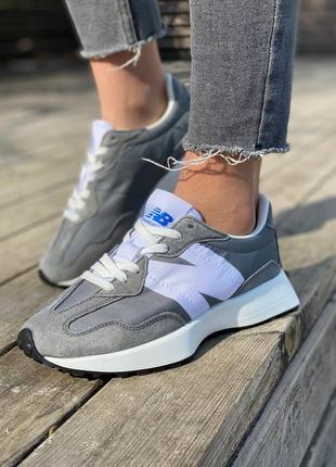 🔥🤩new balance 327 grey khaki🤩🌸женские кроссовки нью беленс