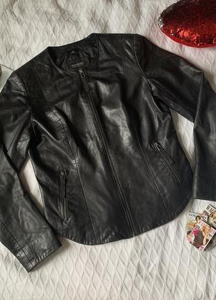 Шикарная швейцарская кожаная куртка manebo ручной работы 40р manebo8 фото