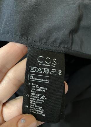 Чёрные укороченные брюки cos4 фото