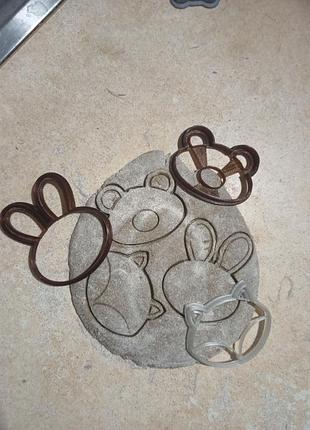 Набір вирубка формочка для печива пряника