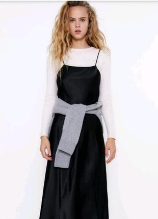 Идеальное платье комбинация  zara