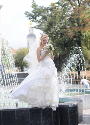 Свадебное платьице