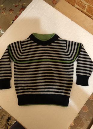 Marks & spencer . зелений светр на хлопчика