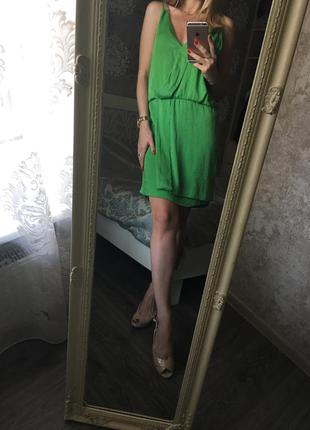 Салатова плаття zara