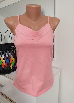 Looney tunes warner bros l натуральна рожева майка з вишивкою