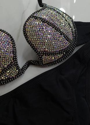 Купальник камни стразы