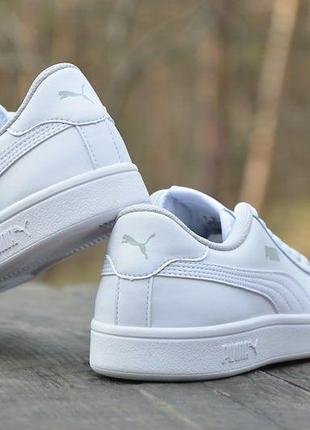 Оригинал puma идеальные базовые белые кожаные кеды puma сникерсы пума