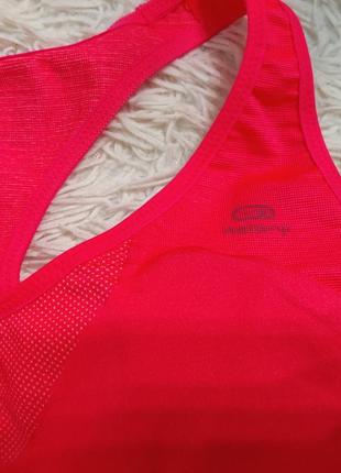 Спортивний топ \ безшовний sports bra \decathlon kalenji франція\р. м-384 фото