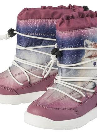 Дитячі зимові чоботи, дутики від lupilu, розмір 221 фото