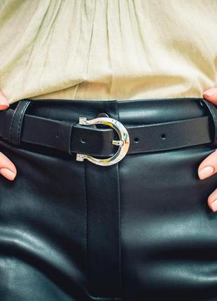 Базавый ремешок из итальянской кожи