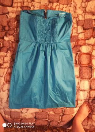 Сукня ніжно голубого кольору4 фото