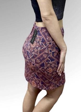 Юбка в этно принт