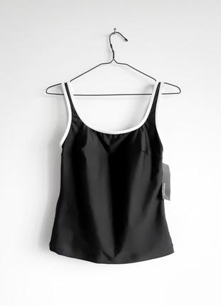 Крутой спортивный топ с чашечками черный - relativity activ-sport m-l
