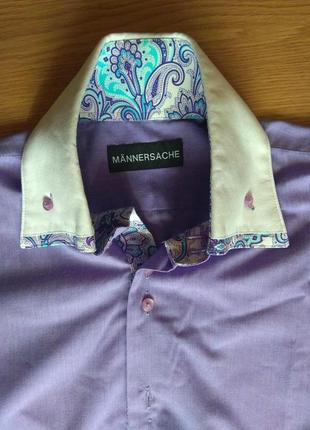 Ексклюзивна дизайнерська сорочка німецького ательє männersache.