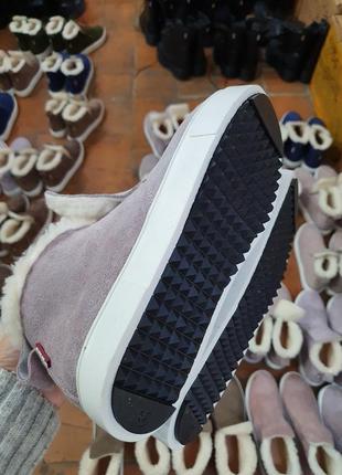 Ботинки зима замшевые хайтопы слипоны р32-41 черевики замша сліпони хайтопи4 фото