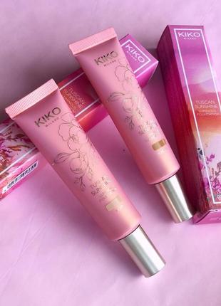Тональний крем від kiko milano tuscan sunshine luminous foundation