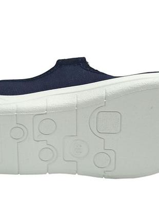 Текстильные тапочки waldi алина мяу синие капчики девочке дивчинки сменка р.30