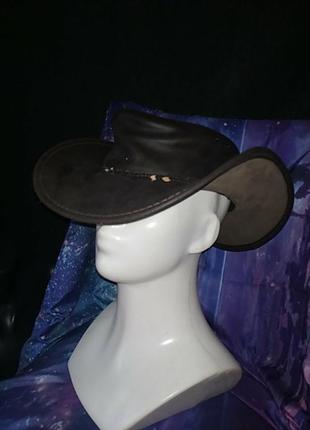 Крута австралійська шкіряна ковбойський капелюх акубра jacaru