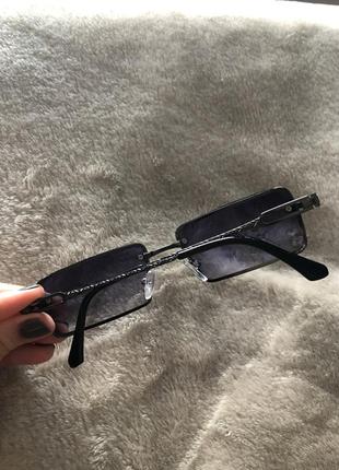 Сонячні окуляри металеві солнечные очки3 фото