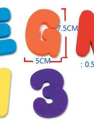 Іграшка для ванної літери і цифри, munchkin6 фото