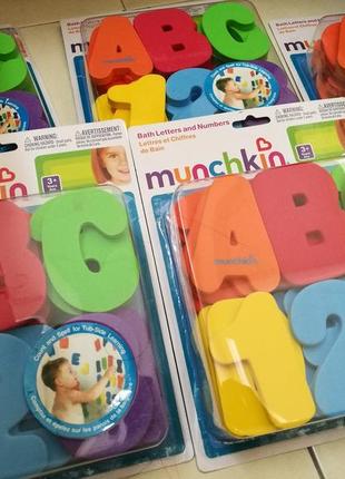 Іграшка для ванної літери і цифри, munchkin7 фото