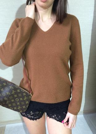 Кашемировый пуловер darlivg на размер 46- 48