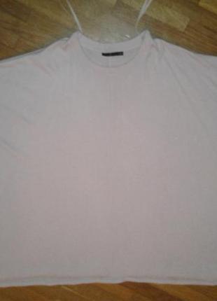 Свободная кофта/балахон нежного пудрово розового цвета ahlens s-xs р. швеция