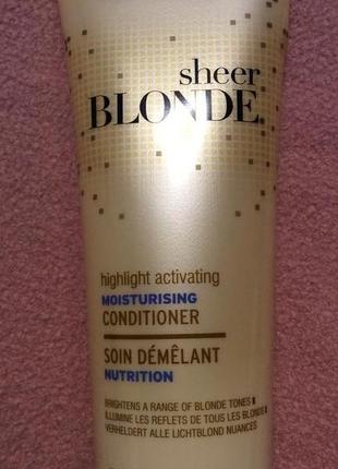 John frieda увлажняющий кондиционер для придания яркости блондинкам