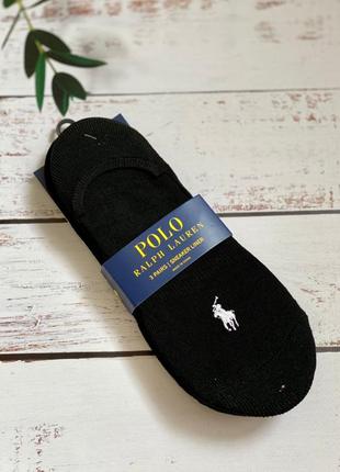 Носки  под кроссовки ralph lauren набор из 3 штук