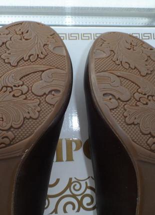 Туфли коричневые тм mariposa3 фото