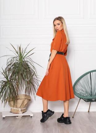 Платье ниже колена 2
