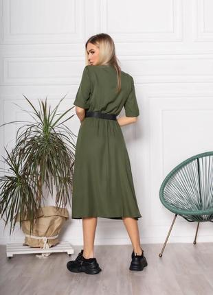 Платье ниже колена 3