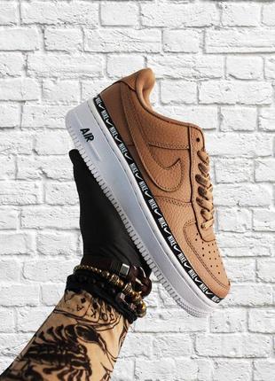 Air force 1 low brown white