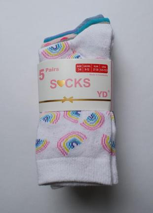 Шкарпетки поштучно на дівчинку primark3 фото