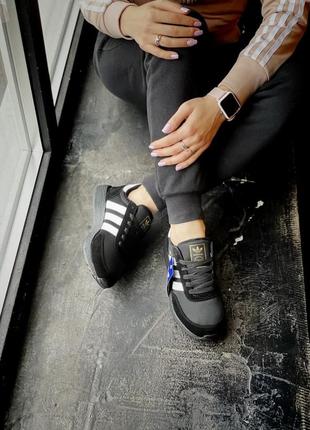 Кроссовки женские adidas iniki boost black6 фото