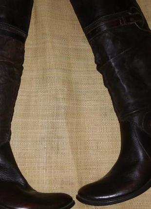 40р-26.5 шкіра нові чоботи вата made in italy
