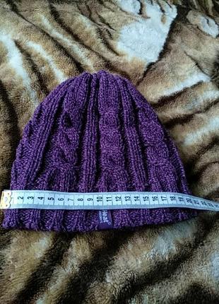 Зимовий термо шапка з хутром всередині heat holders.6 фото
