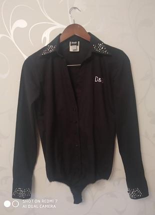 Dolce&gabbana рубашка- комбидресс