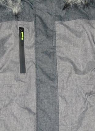Стильна сіра демісезонна куртка, термокуртка, 5-6 років, 116, 1224 фото