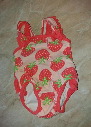 Детский купальник с подгузником для девочки для бассейна отдыха1 фото