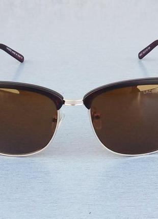 Lacoste очки унисекс солнцезащитные коричневые2 фото