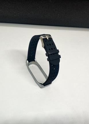 Ремешок miband 3 4 5 6 mijobs черный5 фото