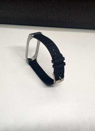 Ремешок miband 3 4 5 6 mijobs черный3 фото