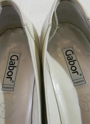 Gabor-жіночі шкіряні туфлі р. 39/39,5 на устілку 26см6 фото