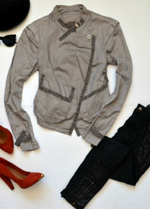 Супер стильный пиджак-косуха warehouse размер м-l1 фото