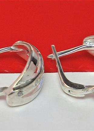 Серьги серебро 925 проба 4,91 гр. 2